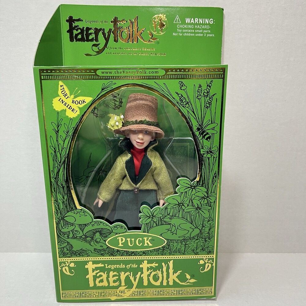 Puck Legends of the Faery Folk 7" Doll Faeryfolk Fairy New *Box Wear